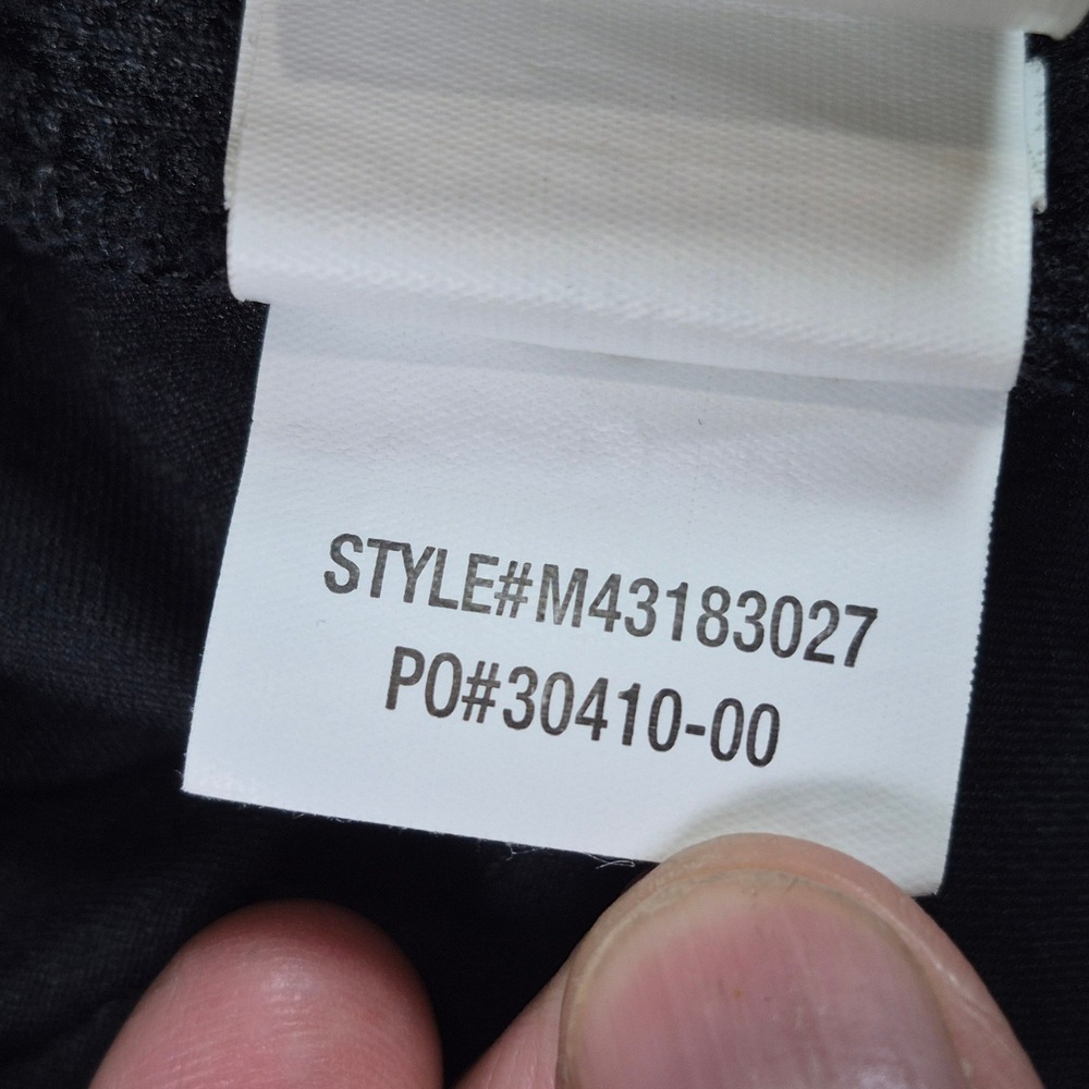 Prana Stretch Zion Pants Mens 34x30 Black Straight Fit Cargo Belted Hiking - Picture 7 of 9